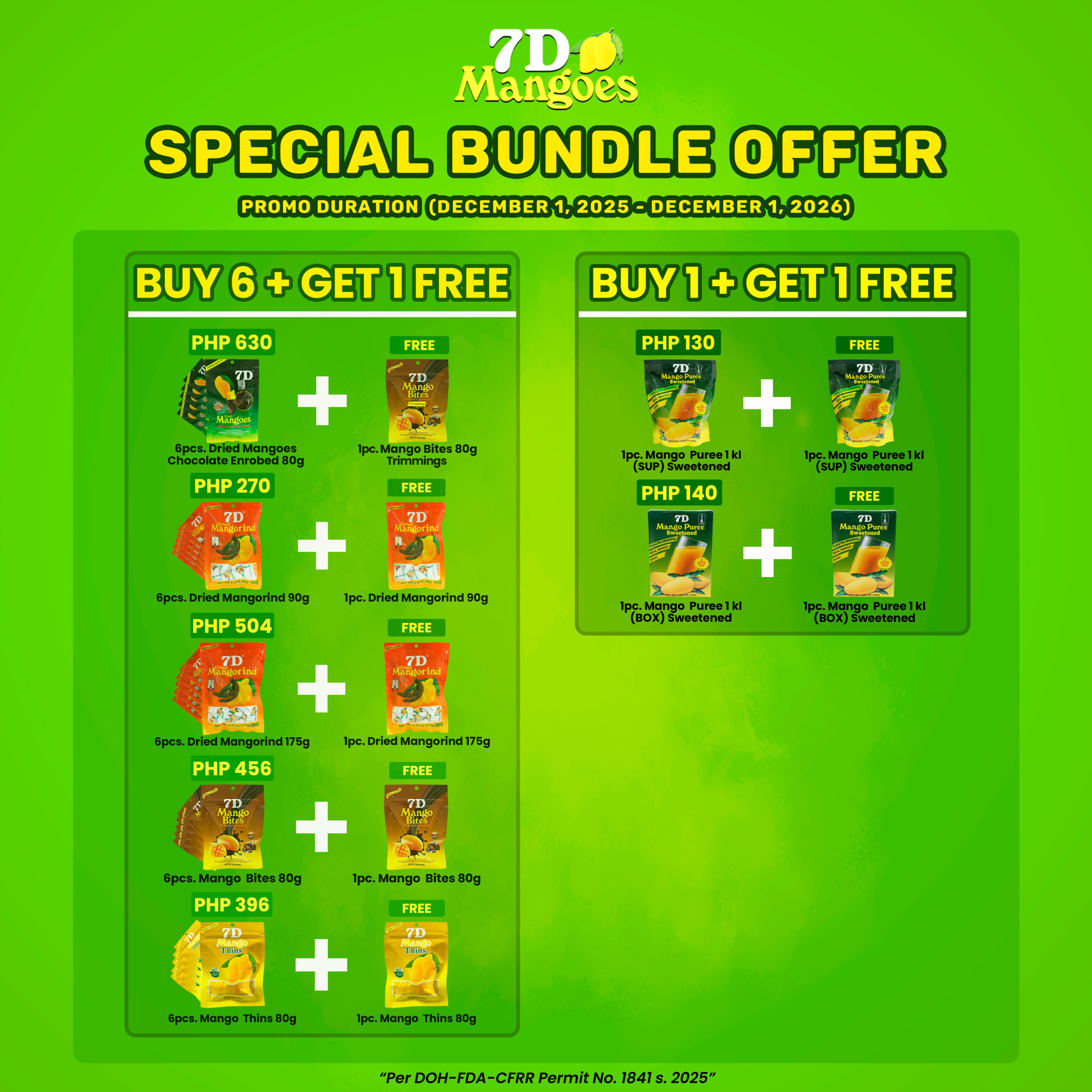 7D MANGOES SPECIAL BUNDLE OFFER